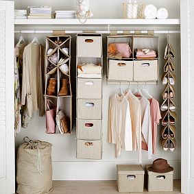 Ultimate Closet Storage Set With Shoe And Boot Organizer