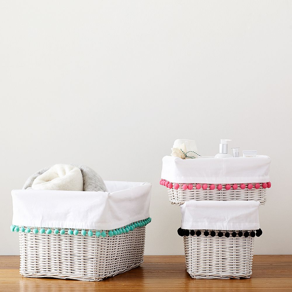 Hideaway Pom Pom Basket Liners