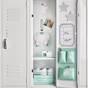 Iridescent Dry Erase Calendar Locker Decal