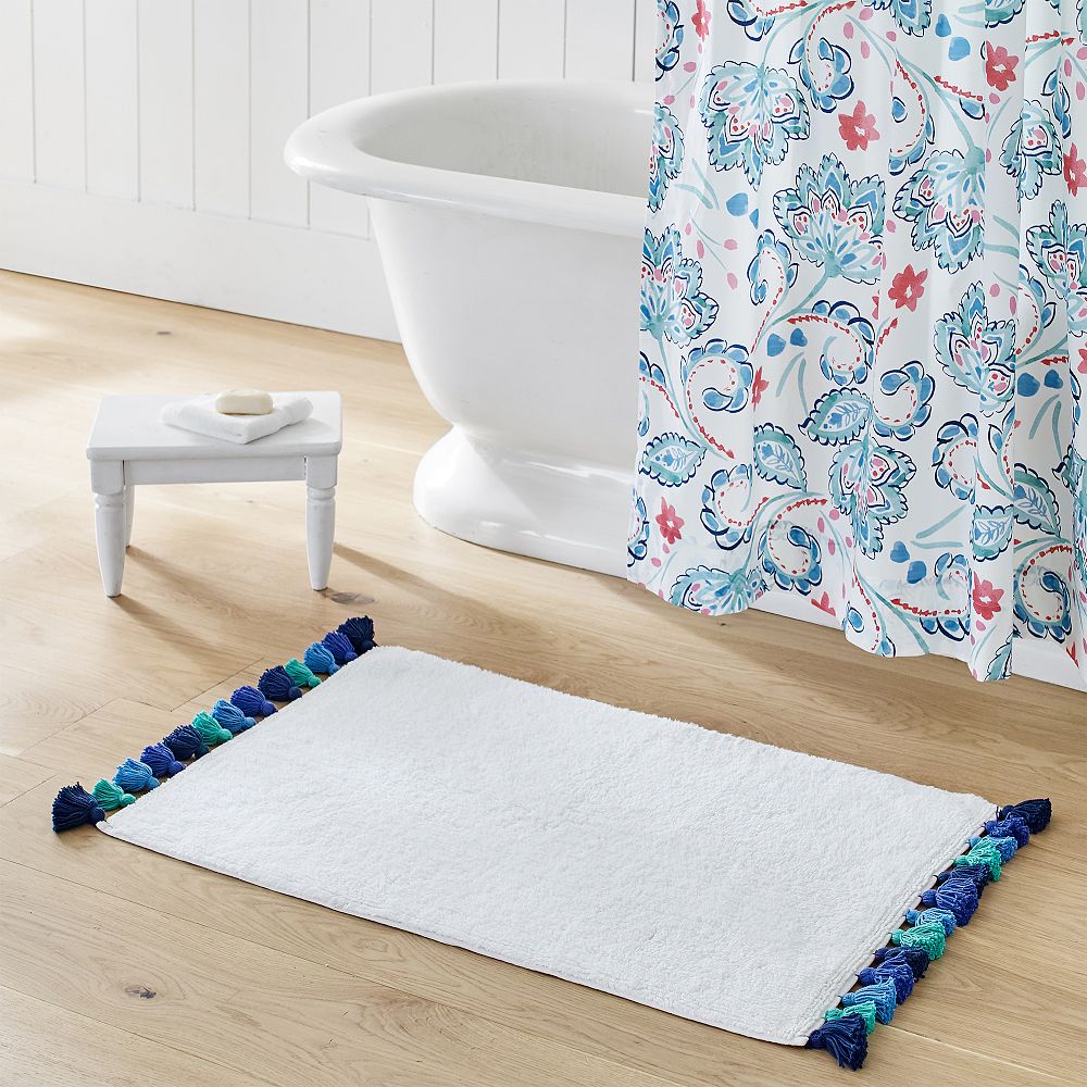 Tassel Border Bath Mat