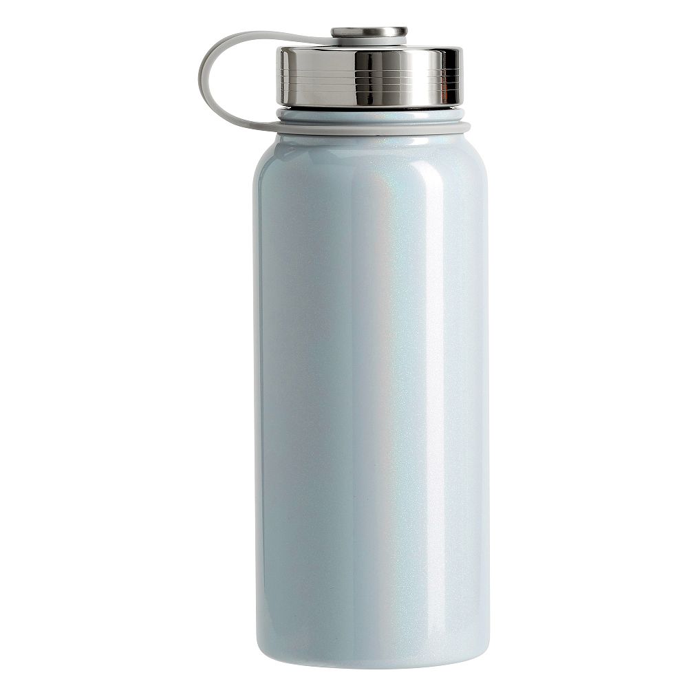 Iridescent Screw-Top Water Bottle