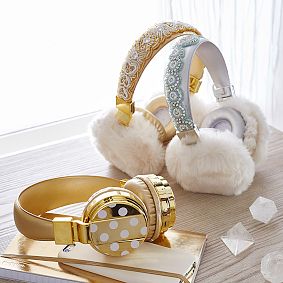 Gold Dot Headphones
