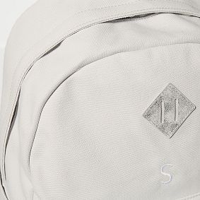 Northfield Solid Gray With Silver Metallic Backpack