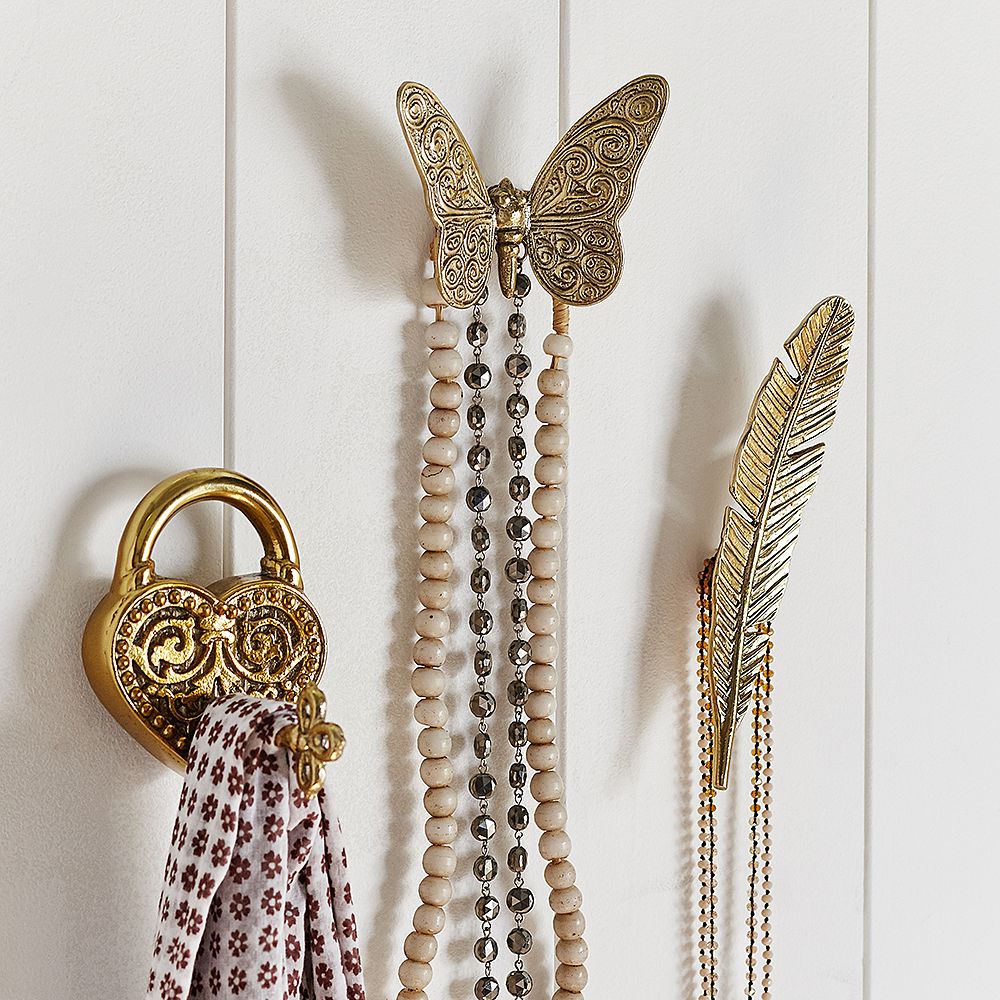 Gold Vintage Novelty Hooks