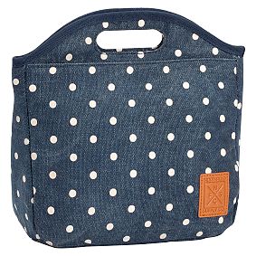 Northfield Navy Dot Tote Lunch