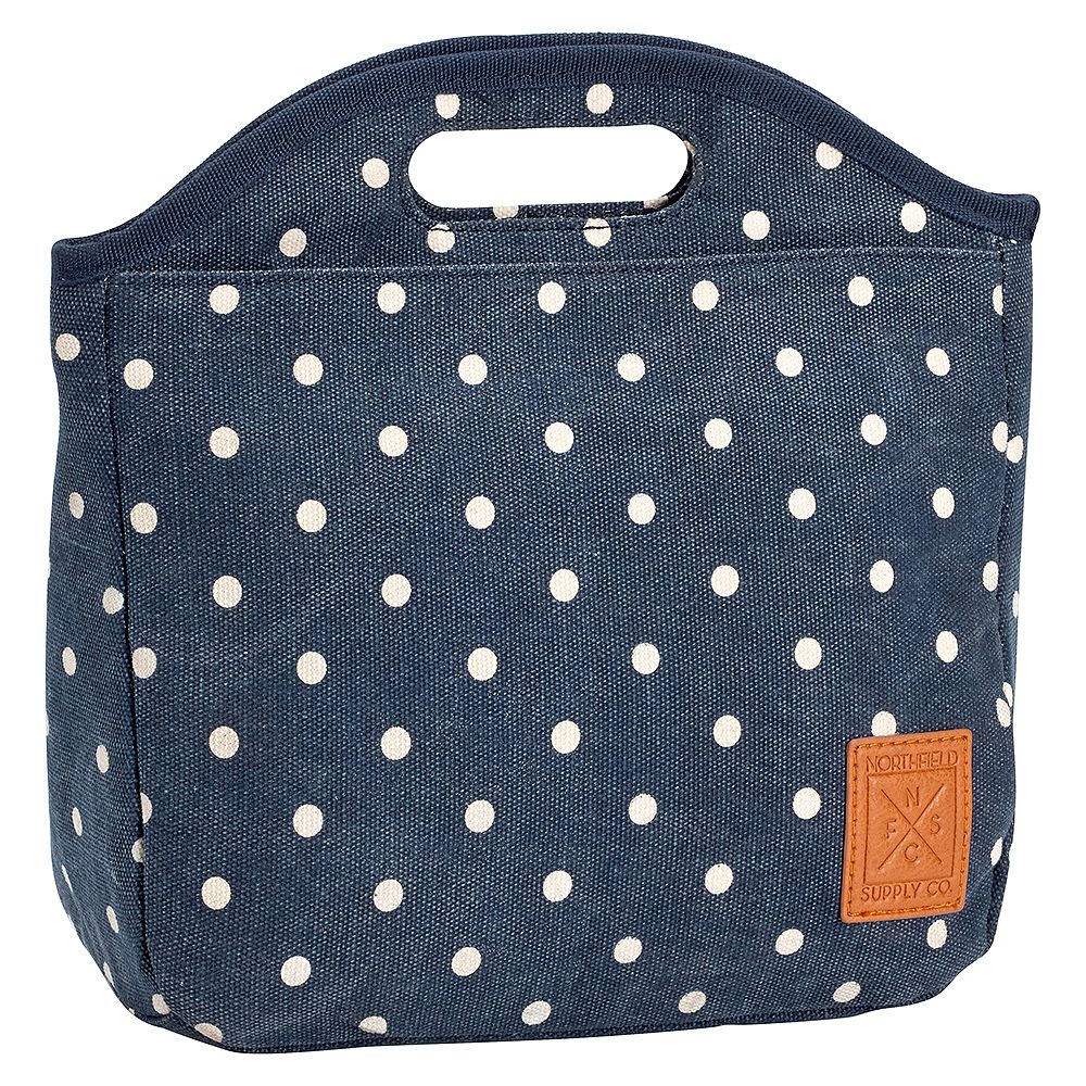 Northfield Navy Dot Tote Lunch