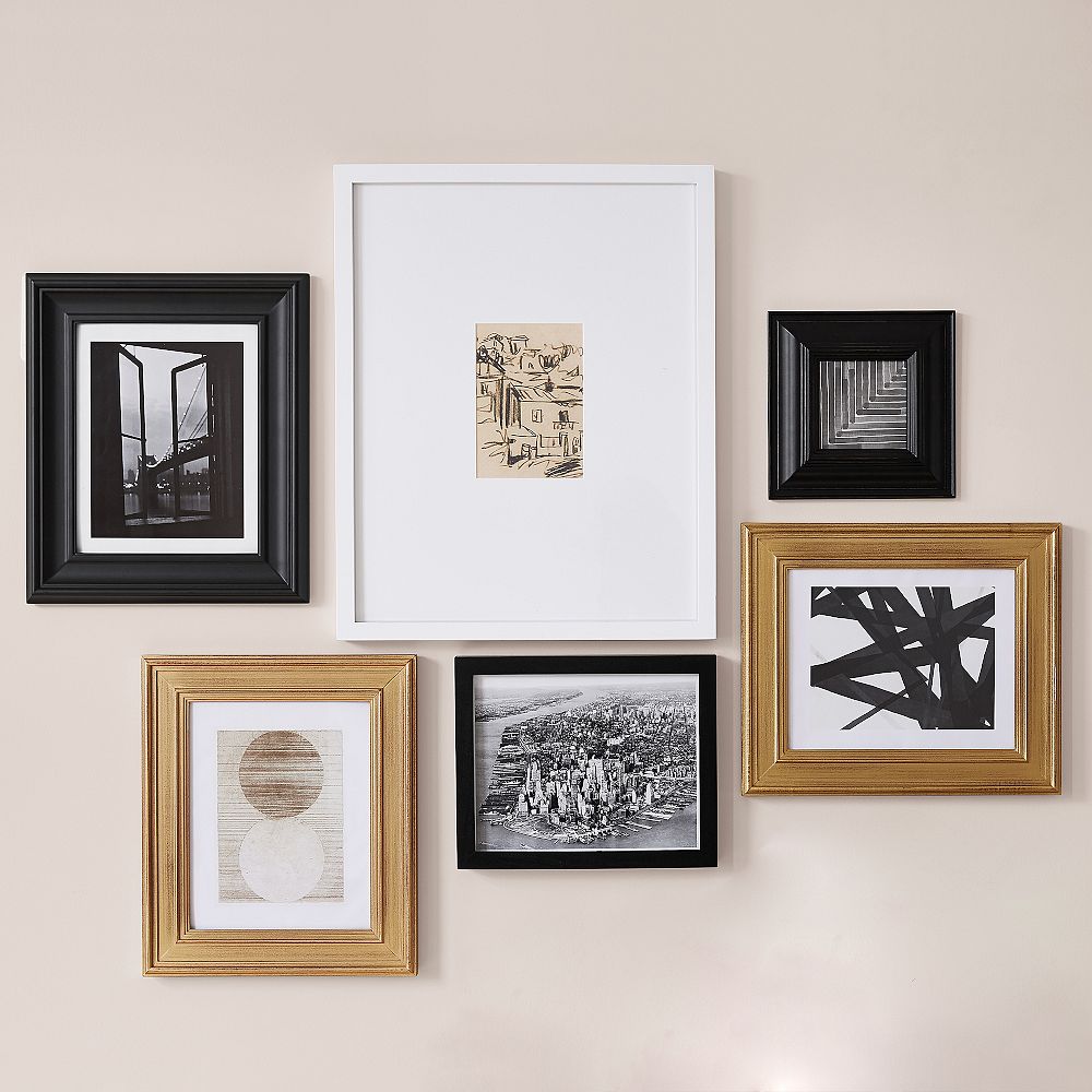 Gallery Frames in a Box, Set of 6, Multi