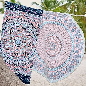 Maya Round Beach Towel UPF 50+