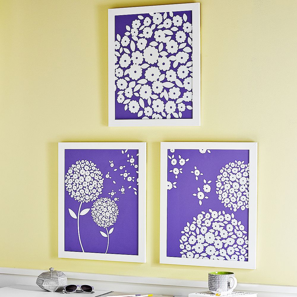 Wishing Willow Artwork, Set of 3