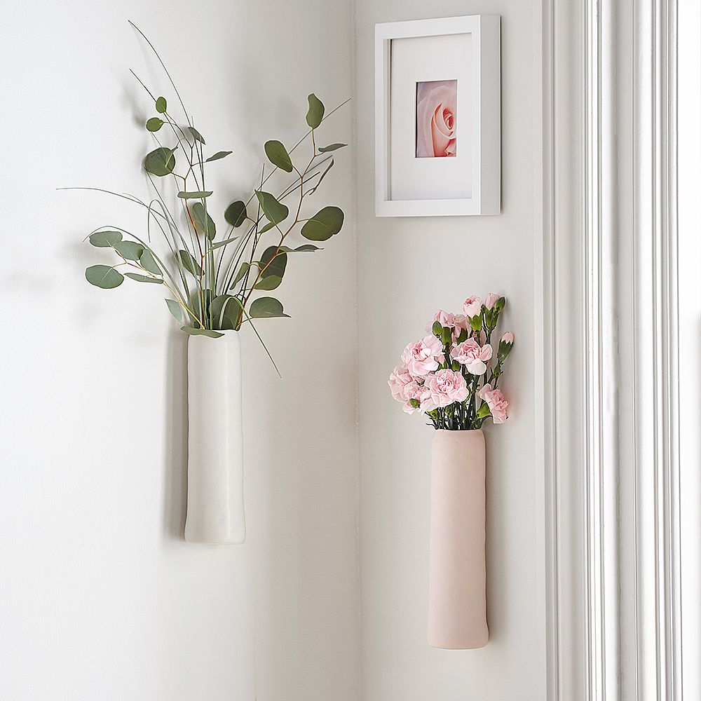Ceramic Wall Bud Vase