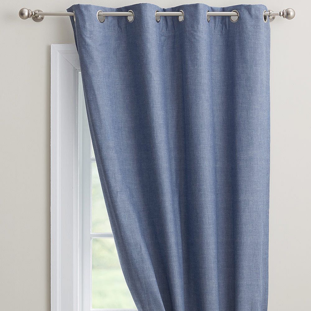 Chambray Blackout Curtain