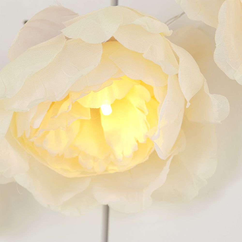 Oversized Flower String Lights