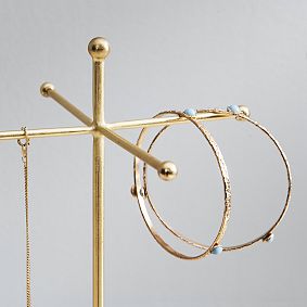Ornate Lacquer Jewelry Stand
