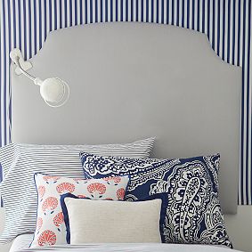 Velvet Border Monogram Pillow Covers