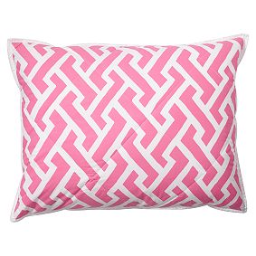Links A Lot Comforter &amp; Sham, Bright Pink