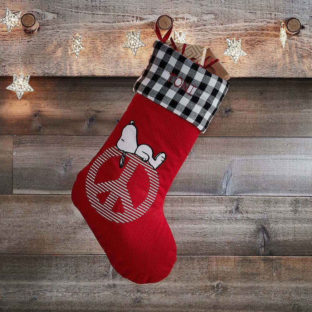 Peanuts&#174; Peace Sign Stocking