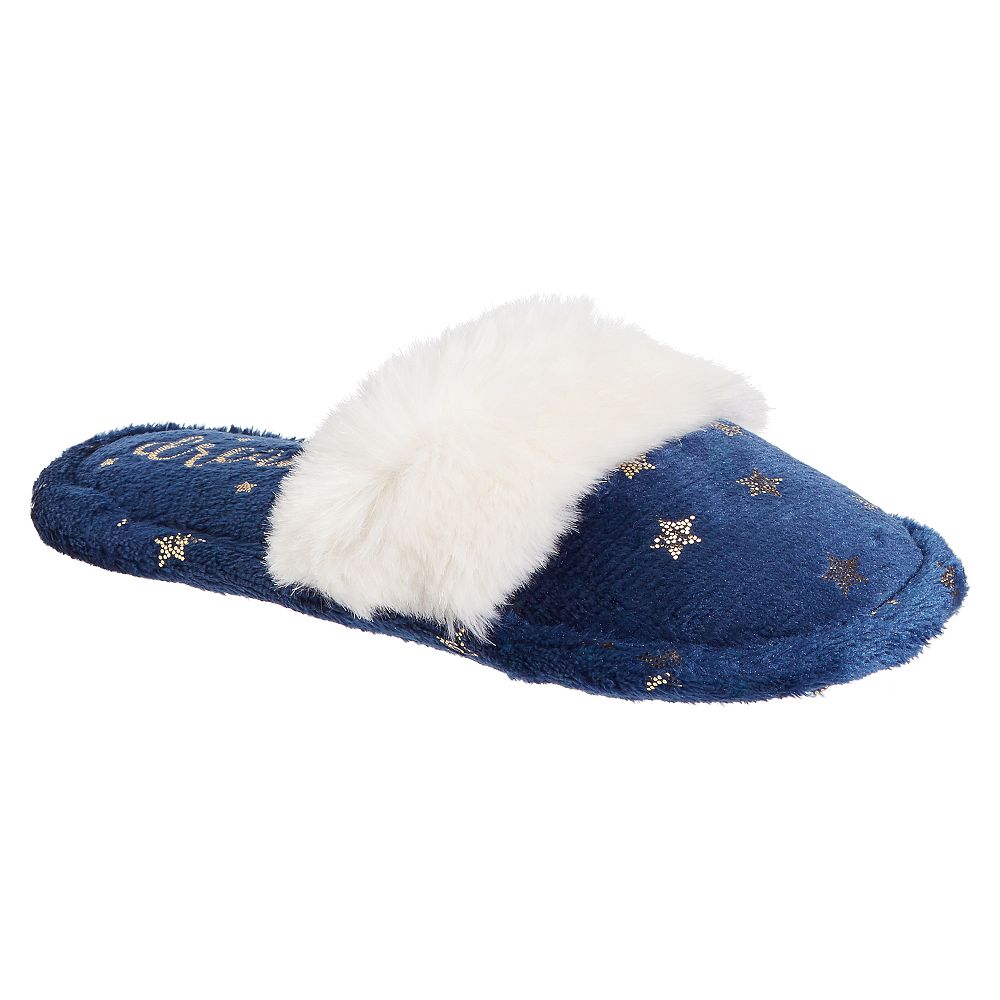 Royal Navy Shimmer Star Slippers