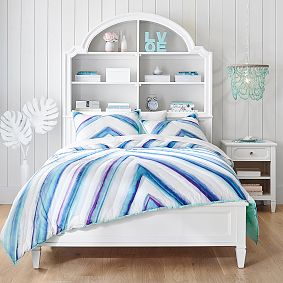 Watercolor Chevron Comforter