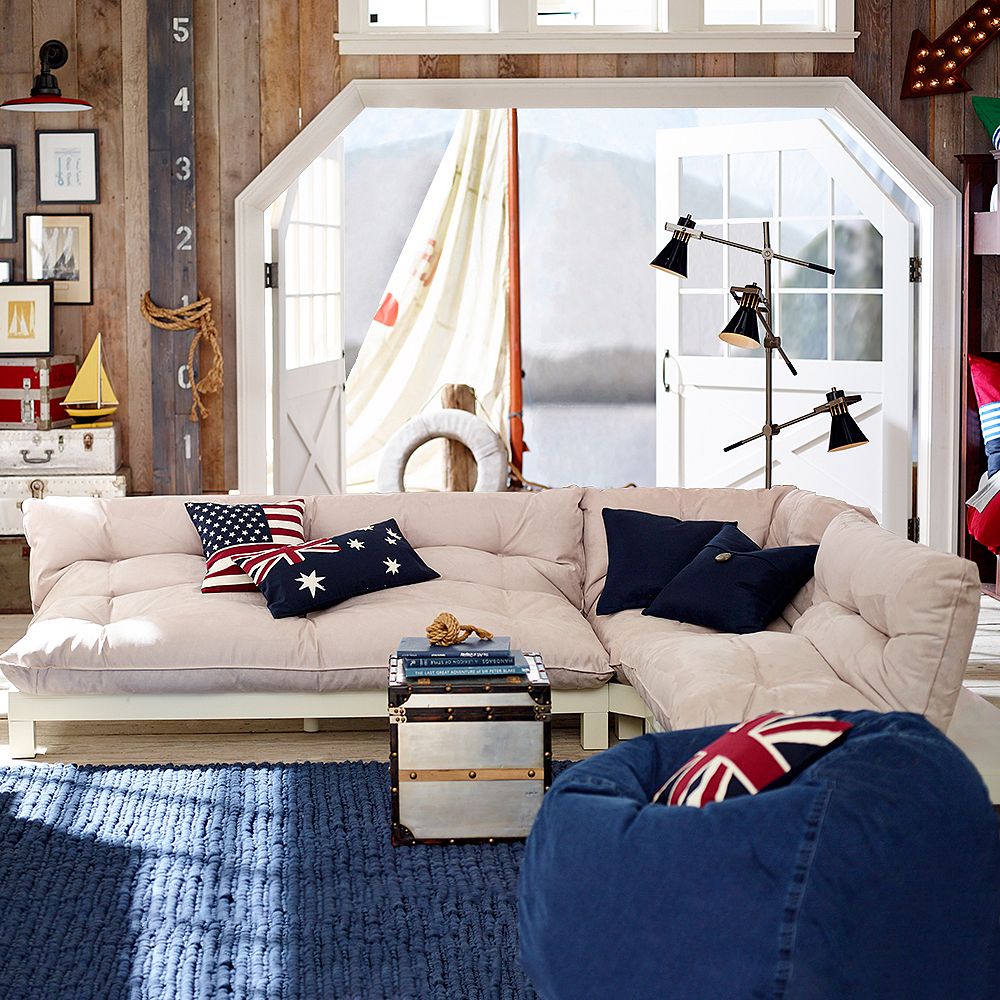 Flip Floor Sectional