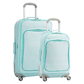 Jet-Set Mermaid Scallop Luggage Bundle, Set of 2