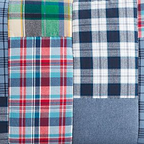 Havana Madras Patchwork Quilt