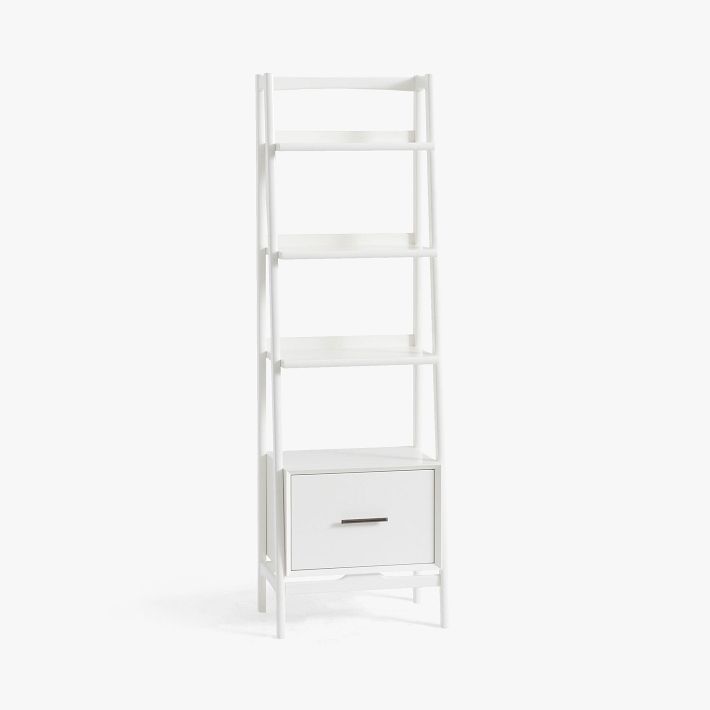 west elm x pbt Mid-Century Bookshelf with Storage Drawer (22&quot;)