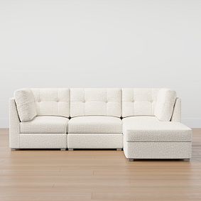 Burnett Sofa and Ottoman Set with Storage (96&quot;)