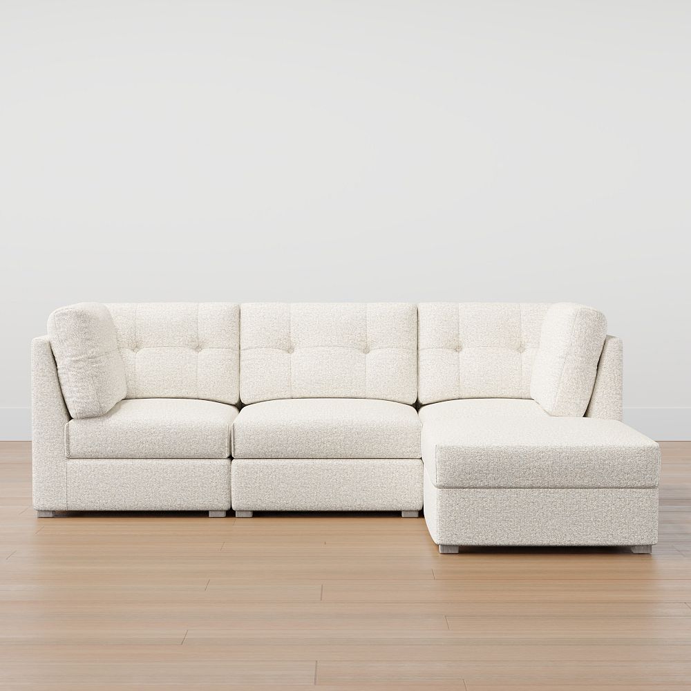 Burnett Sofa and Ottoman Set with Storage (96&quot;)