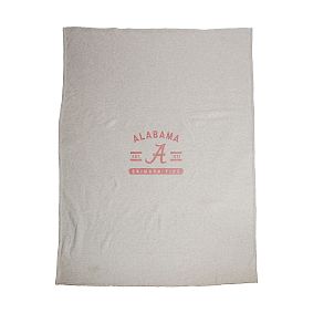 College Oatmeal Sweatshirt Oversized Throw
