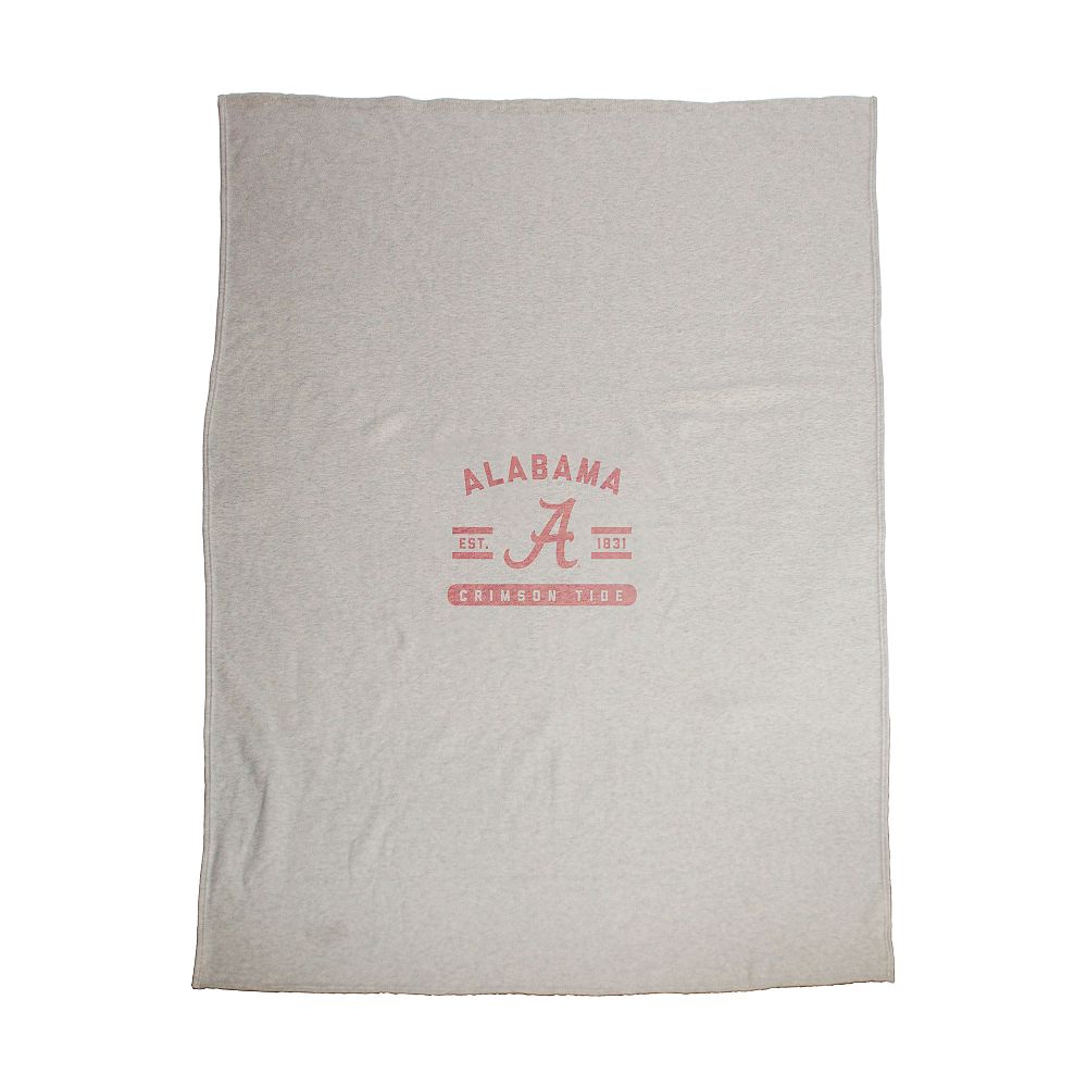 College Oatmeal Sweatshirt Oversized Throw