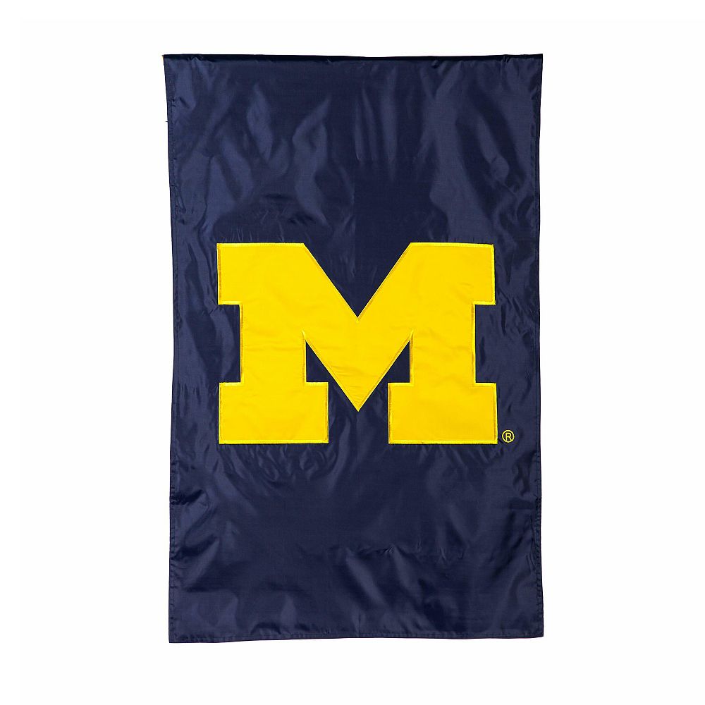 College Logo Applique Flag