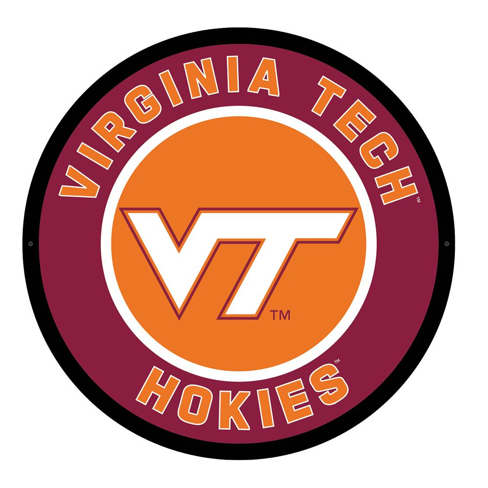 College Logo LED Round Wall Decor