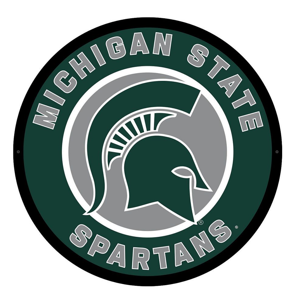 College Logo LED Round Wall Decor
