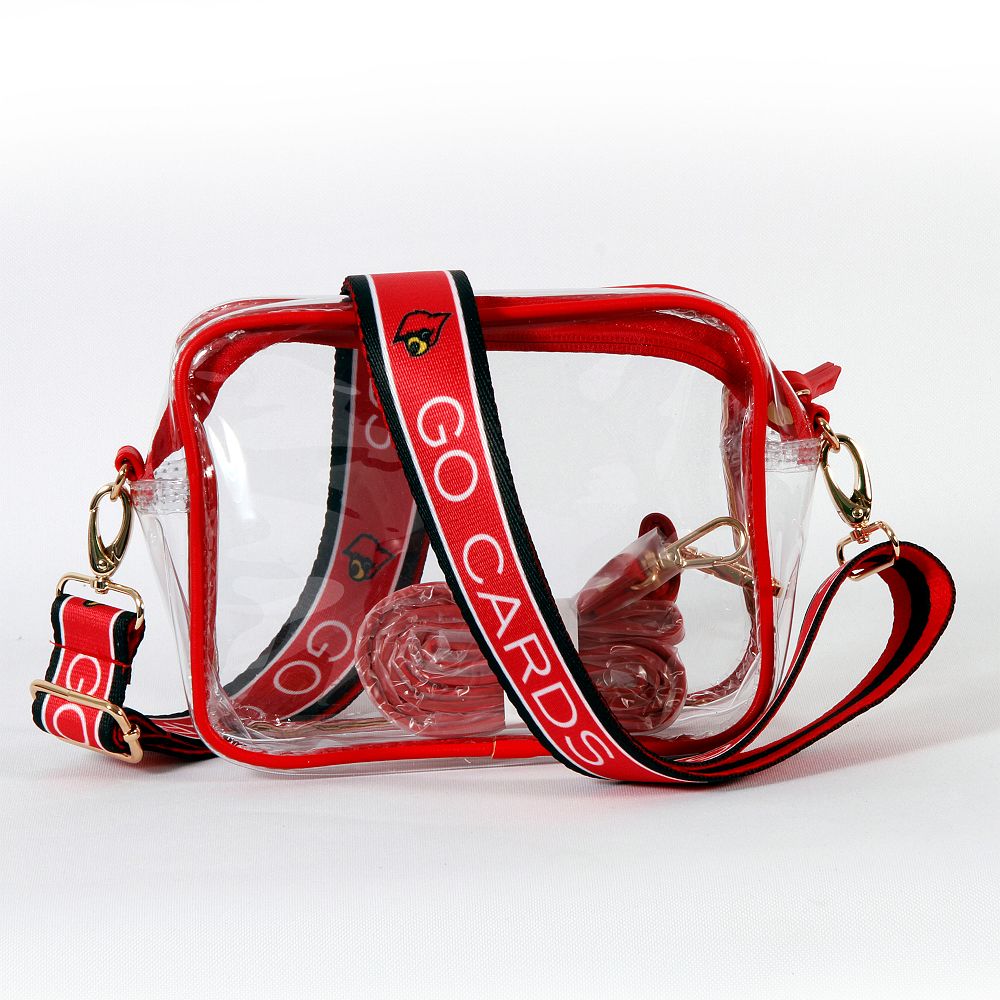 College Clear Crossbody Bag