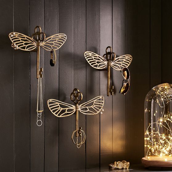 HARRY POTTER™ Flying Key Jewellery Hooks - Set of 3 | Jewellery