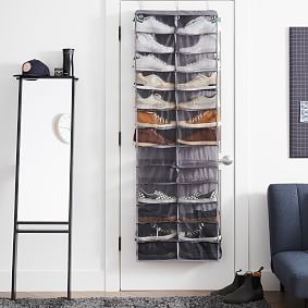 Recycled Over the Door Shoe Storage