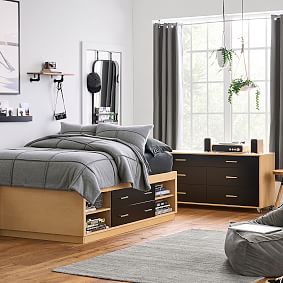 Rowan 6-Drawer Wide Dresser