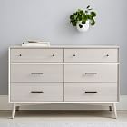 west elm x pbt Mid-Century 6-Drawer Wide Dresser (56w x 18d")
