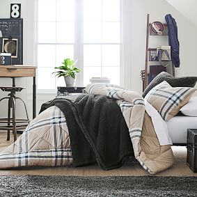 Open Box: Cozy Sherpa Bed Blanket