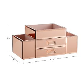 Mirrored Beauty Organizer
