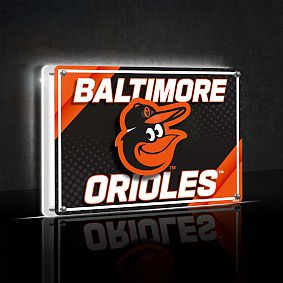 <i>MLB&#8482;</i> Rectangle Desktop LED Light