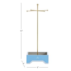 Ornate Lacquer Jewelry Stand