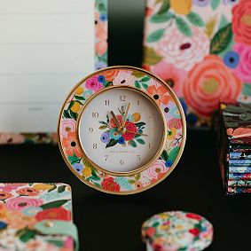 Rifle Paper Co. Garden Party Desk Clock