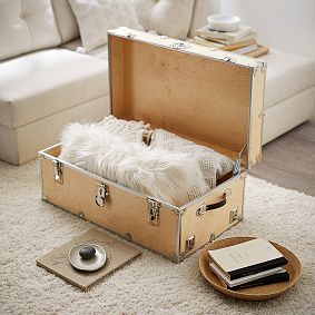 Natural Birch Trunk with Silver Trim