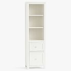 Beadboard Bookcase with Storage Drawers (19.5")