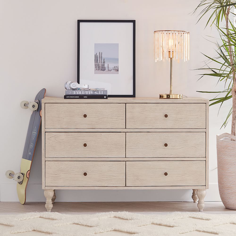 Bellevue 6-Drawer Wide Dresser (48w x 20d&quot;)