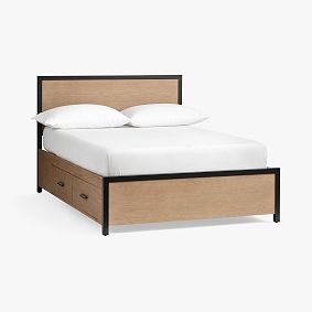 Kearny Storage Bed, Double, Seadrift