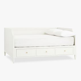 Auburn Storage Daybed, Single, Simply White
