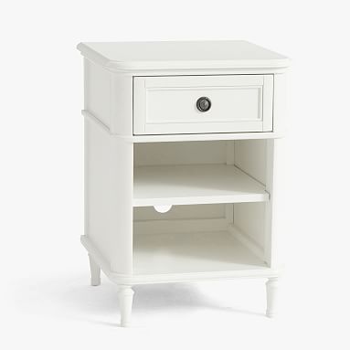 Colette Nightstand, Simply White