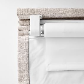 Custom Size Classic Woven Cordless Roman Shade